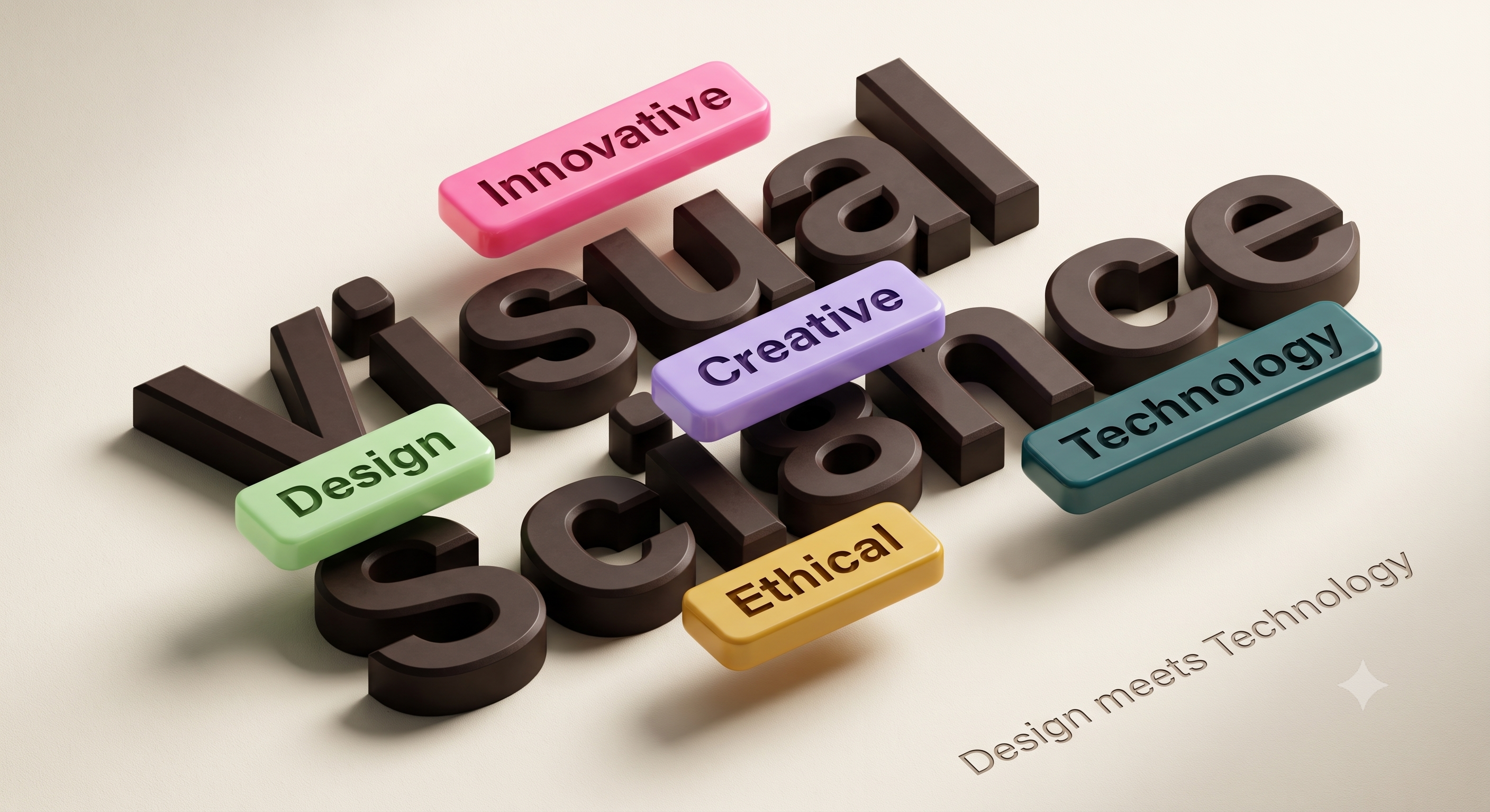 Logo on colored background